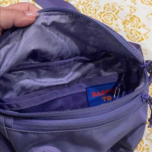 Baboon to the Moon purple belt bag - Picture 4 of 8